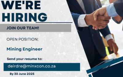 Vacancy – Mining Engineer – This role been filled